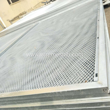 Hot-dip Galvanized Expanded Metal Mesh Fence